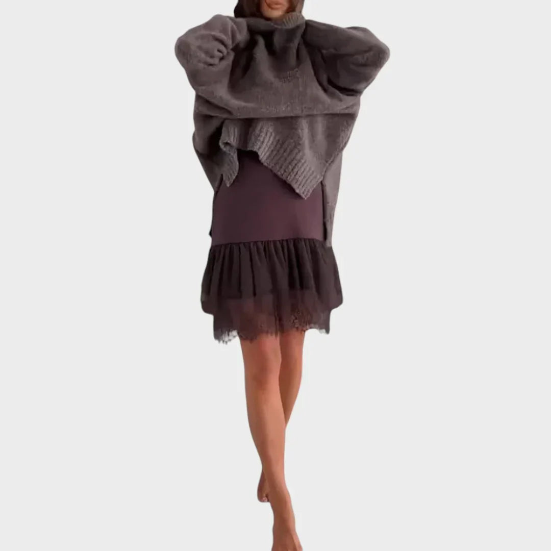 Barbary - Ensemble 2pcs Pull et Robe Superposable