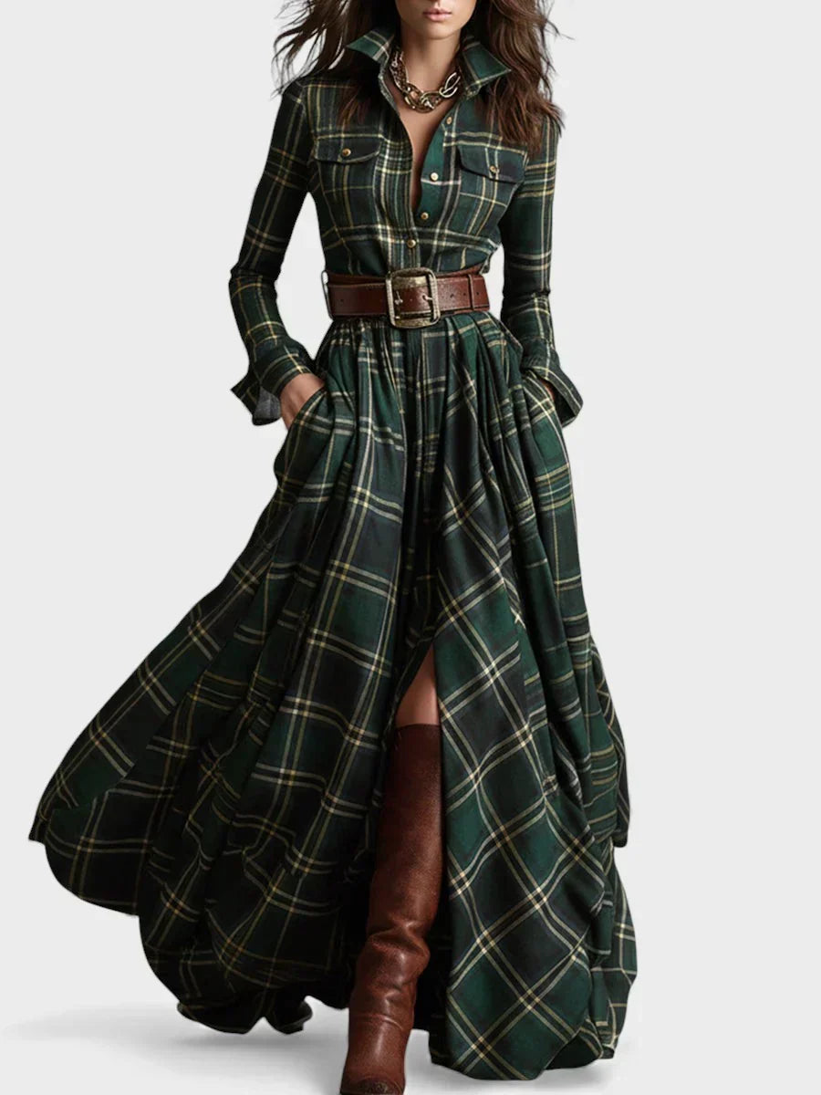 Céleste - Majestueuse Robe Chemise Rétro