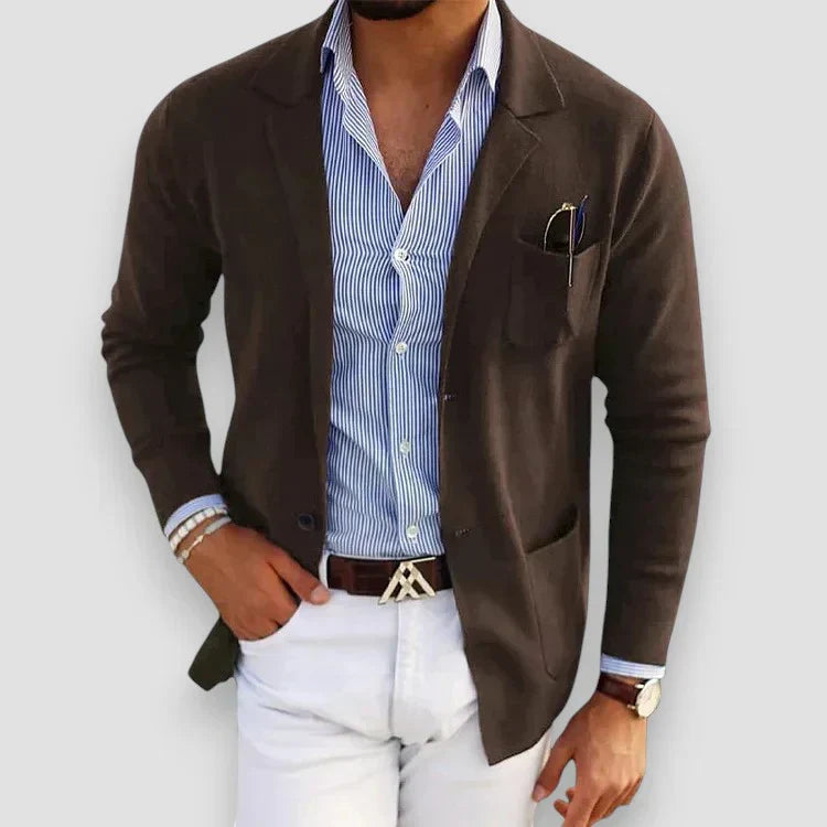 Gareth - Premium Natural Fiber Blazer