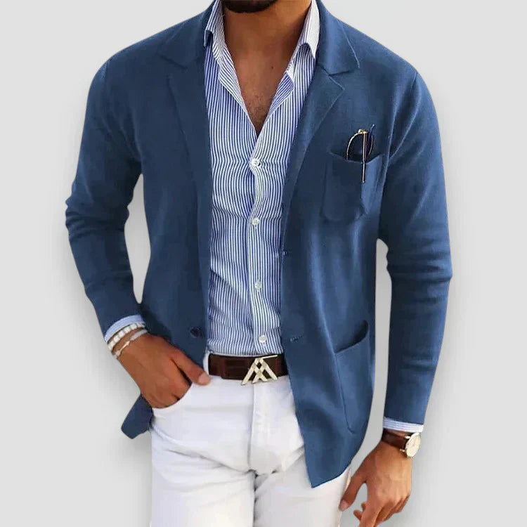 Gareth - Premium Natural Fiber Blazer