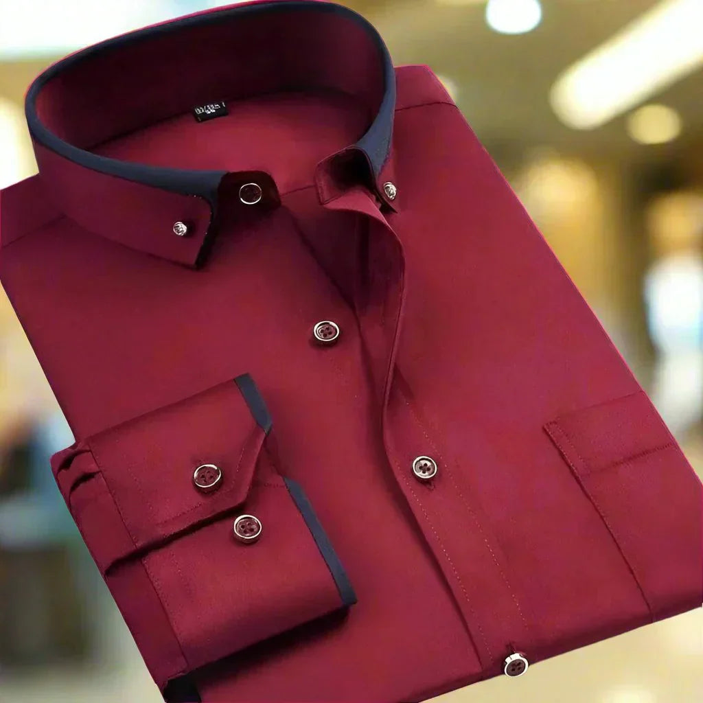 Valdo - Chemise Classique Manches Longues