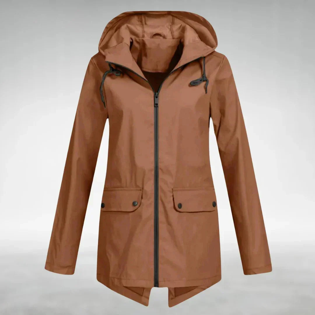 Philippine - Abrigo Impermeable con Capucha