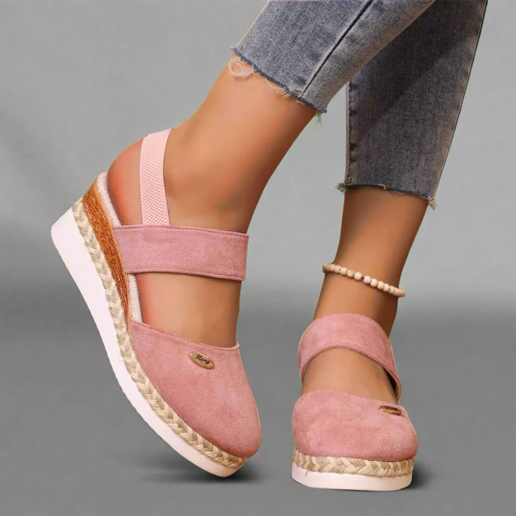 Dalina - Ortopædiske Espadriller med Platform