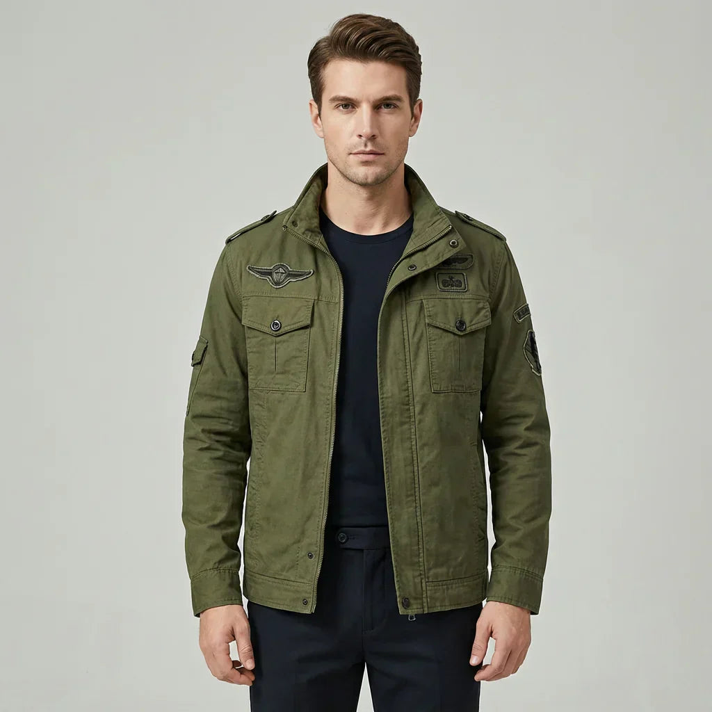 Cyrill - Veste Militaire Premium en Fibres Naturelles