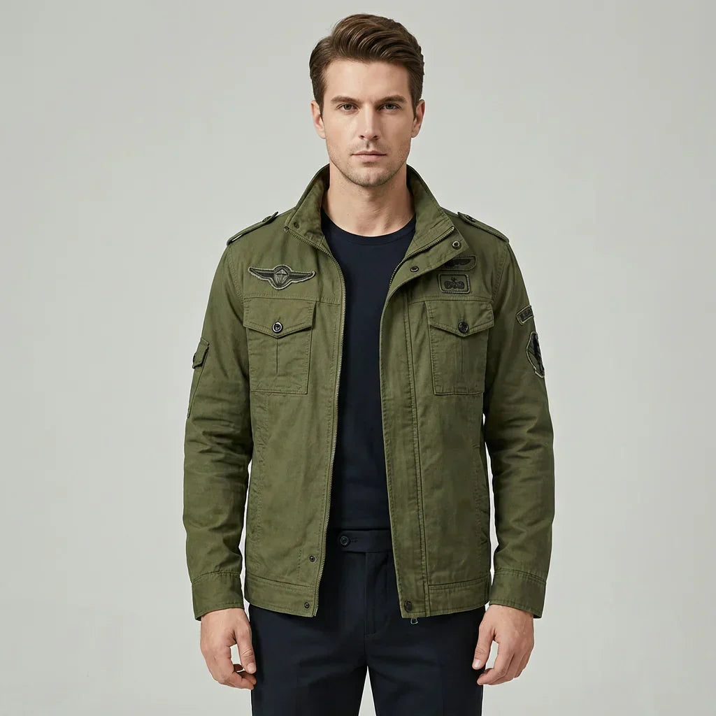 Cyrill - Veste Militaire Premium en Fibres Naturelles