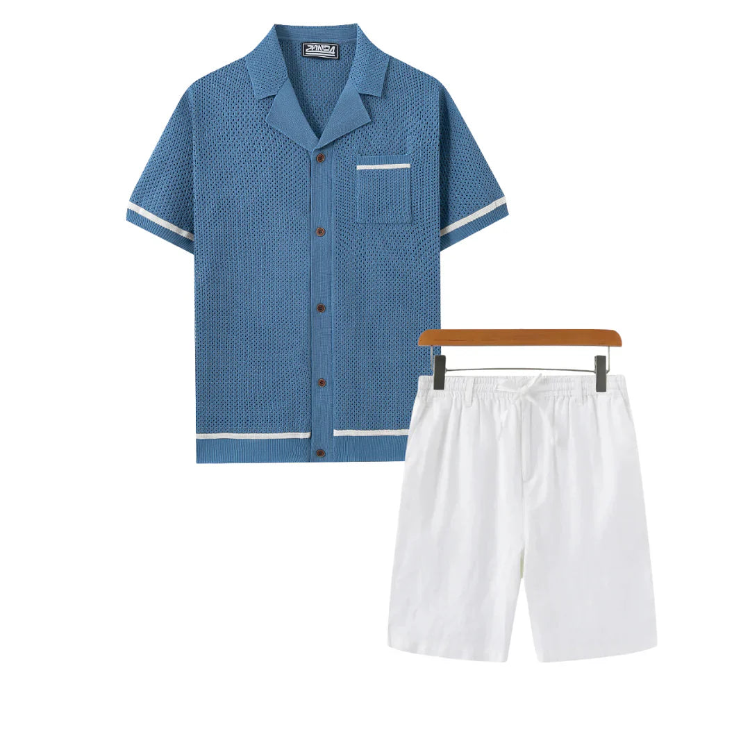 Leopold - Premium Strikket Skjorte