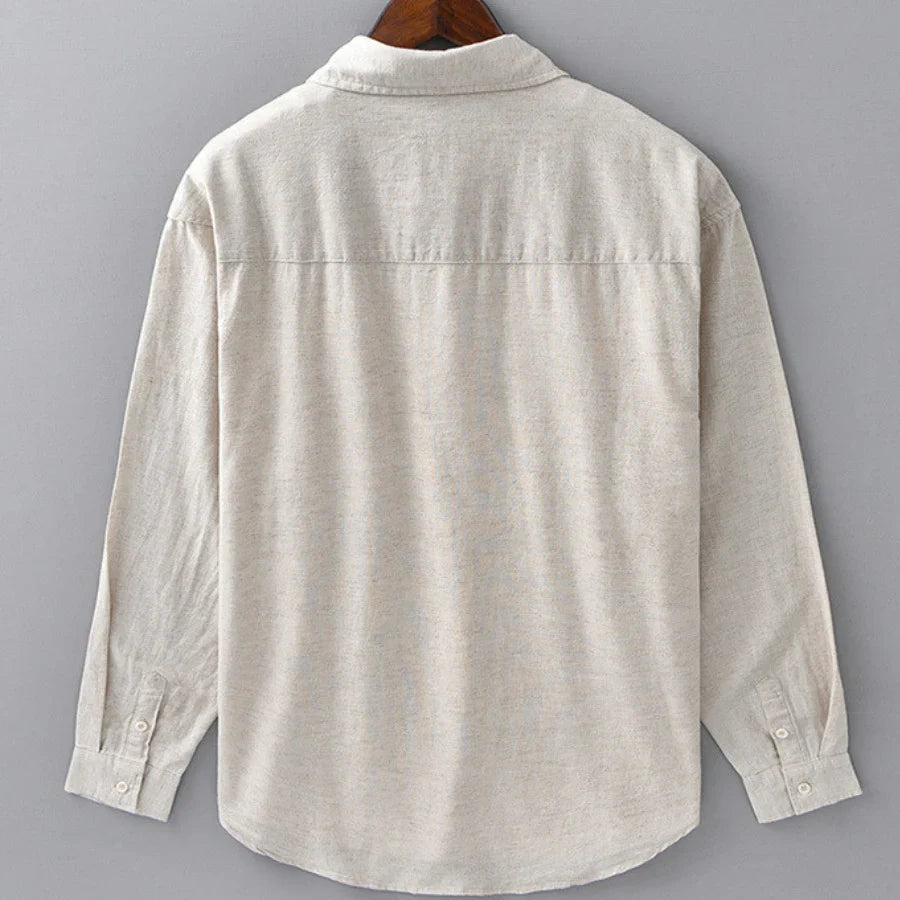 Milo - Afslappet Skjorte i Ren Hør