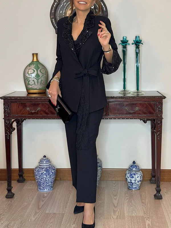 Daniela - Women's Evening Jacket & Pants Set