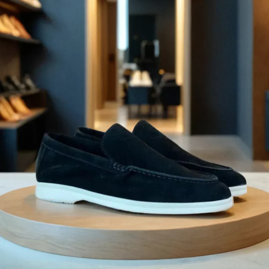 Georges - Elegante Premium Ruskind Loafers