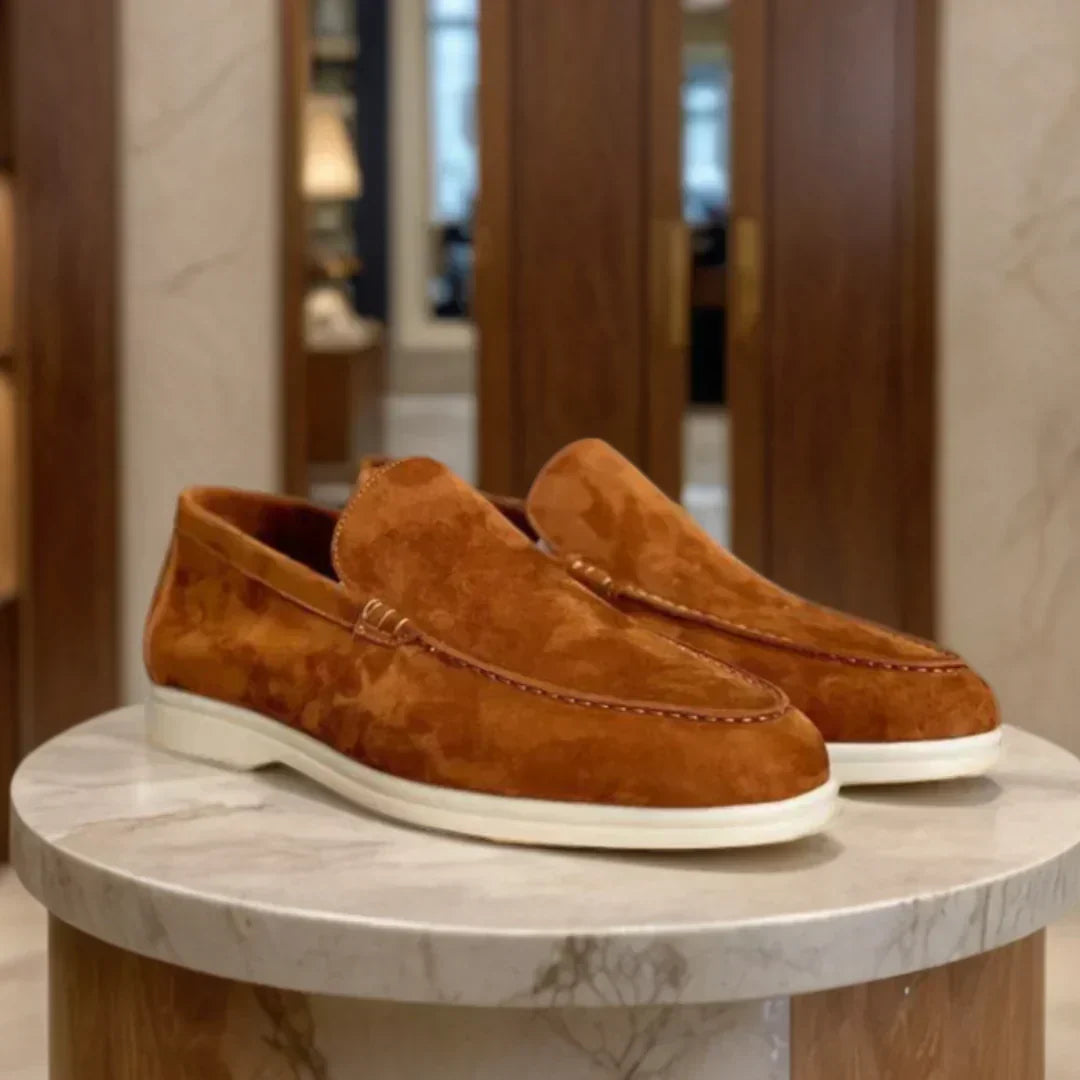 Georges - Elegante Premium Ruskind Loafers