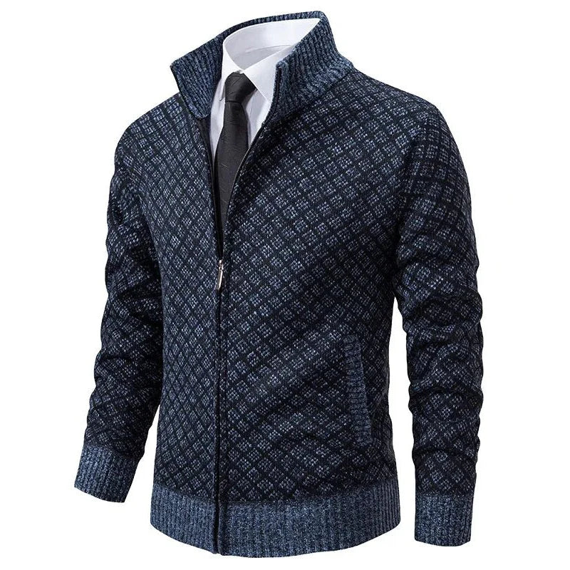 Emiliano - Gilet Quadrillé Confort Élégant