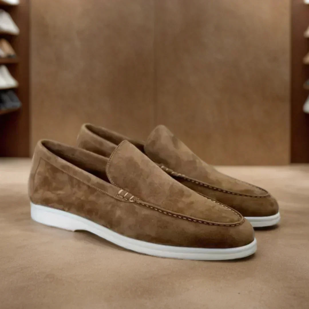 Georges - Elegante Premium Ruskind Loafers