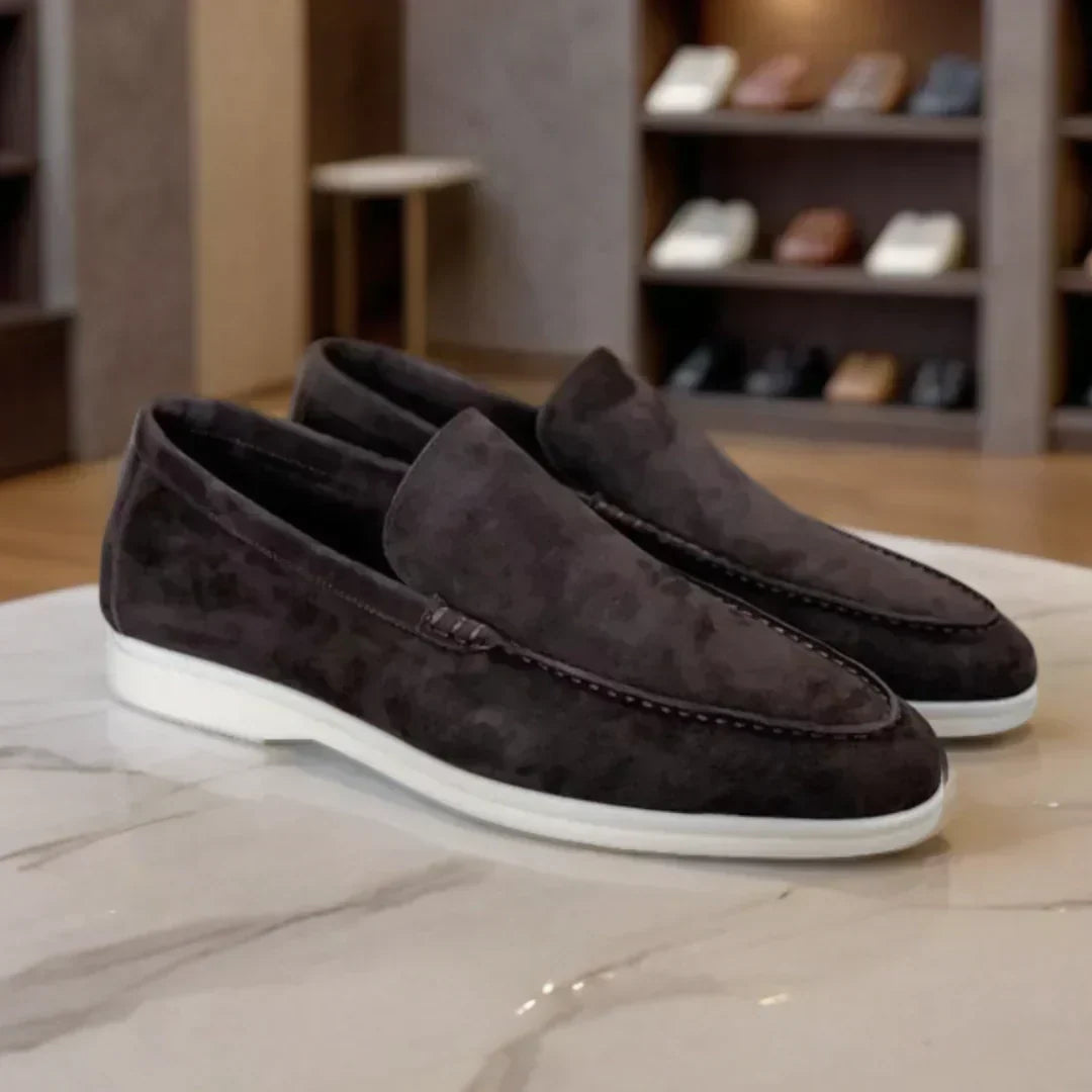 Georges - Elegante Premium Ruskind Loafers