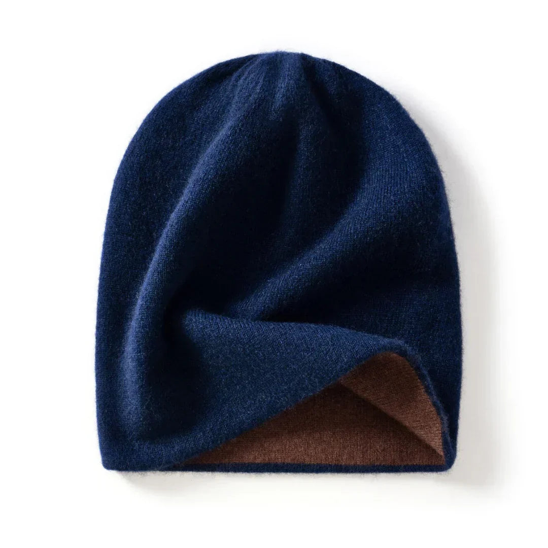 Payne - Bonnet en Cachemire Réversible Ultra Doux