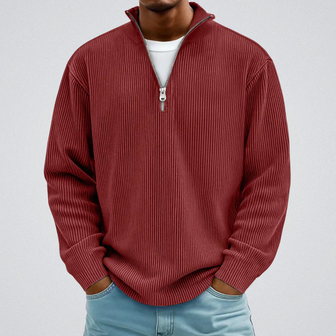 Gawain - Pull Col Camionneur Cotelé