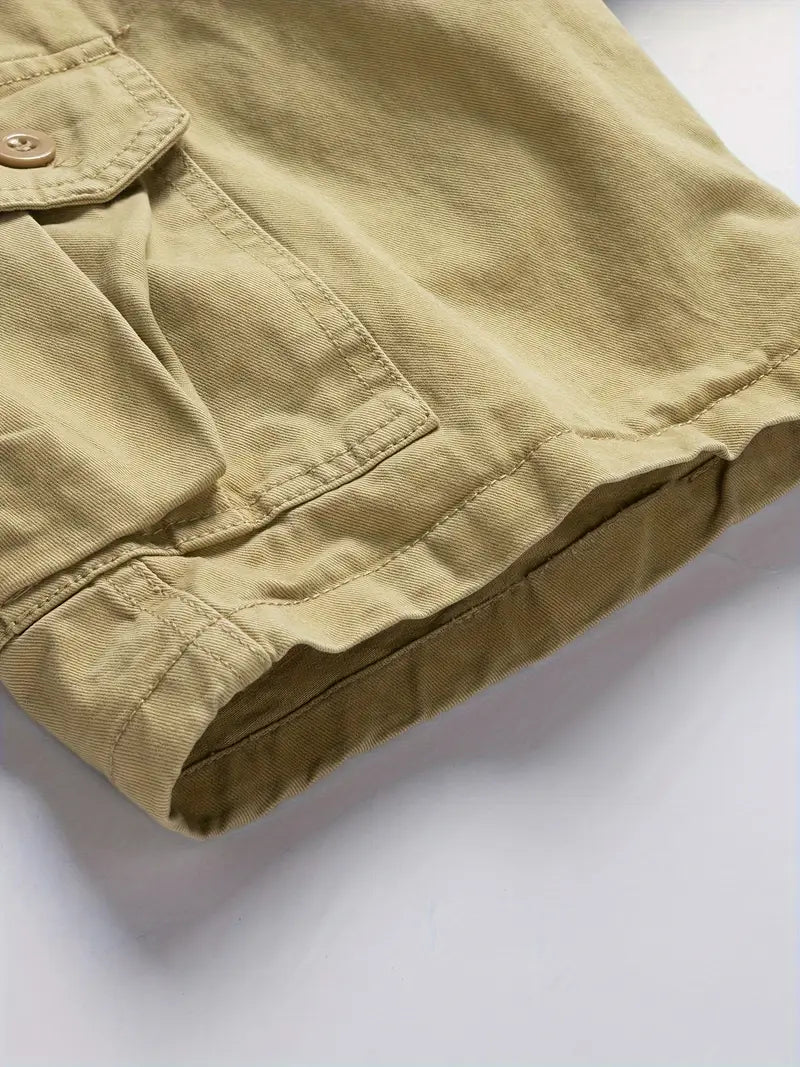 Marceau - Elegante Pocket Shorts med Bælte