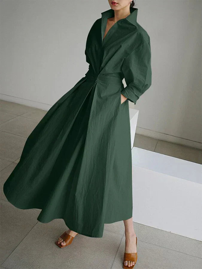 Clémence - Robe Maxi Majestueuse Cintrée