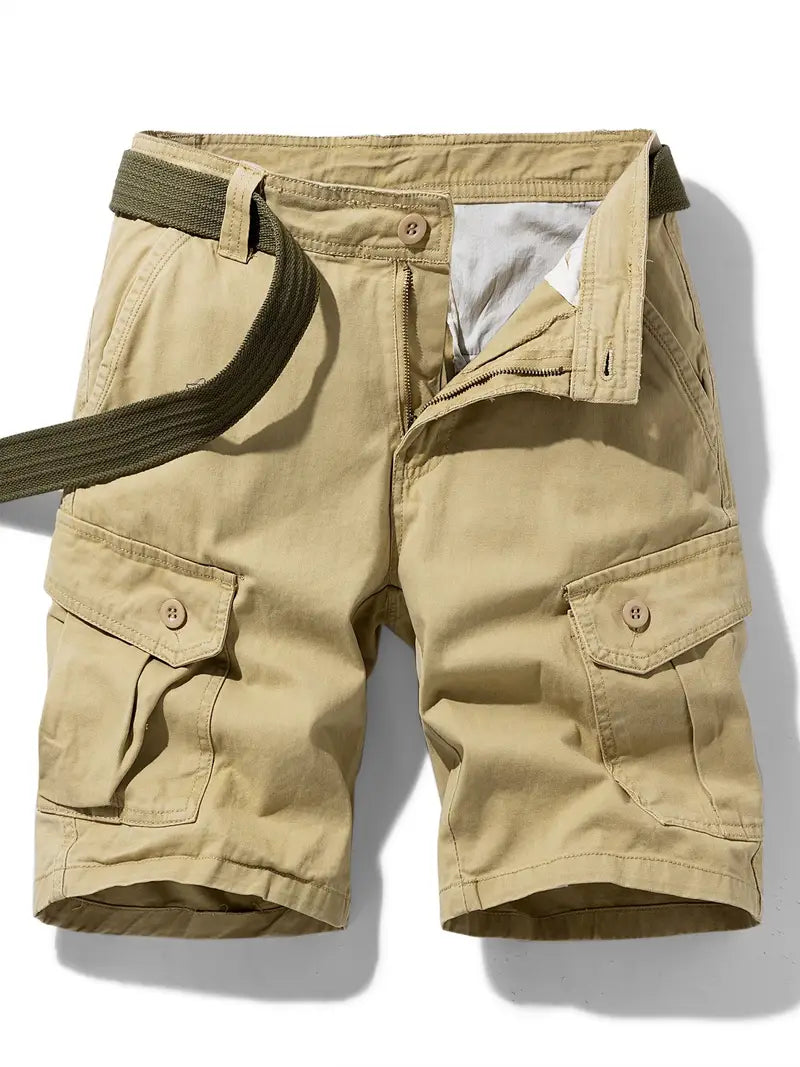Marceau - Elegante Pocket Shorts med Bælte