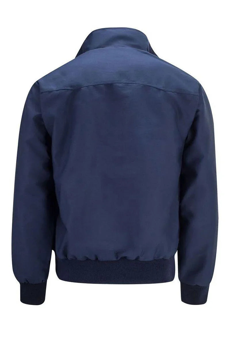 Kelvin - Chaqueta Chic Informal con Forro a Cuadros