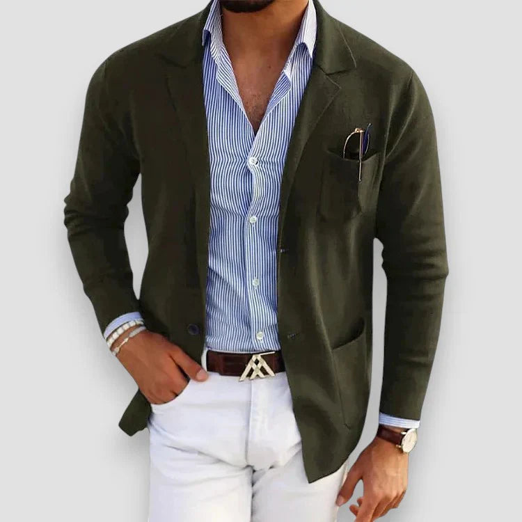 Gareth - Premium Natural Fiber Blazer