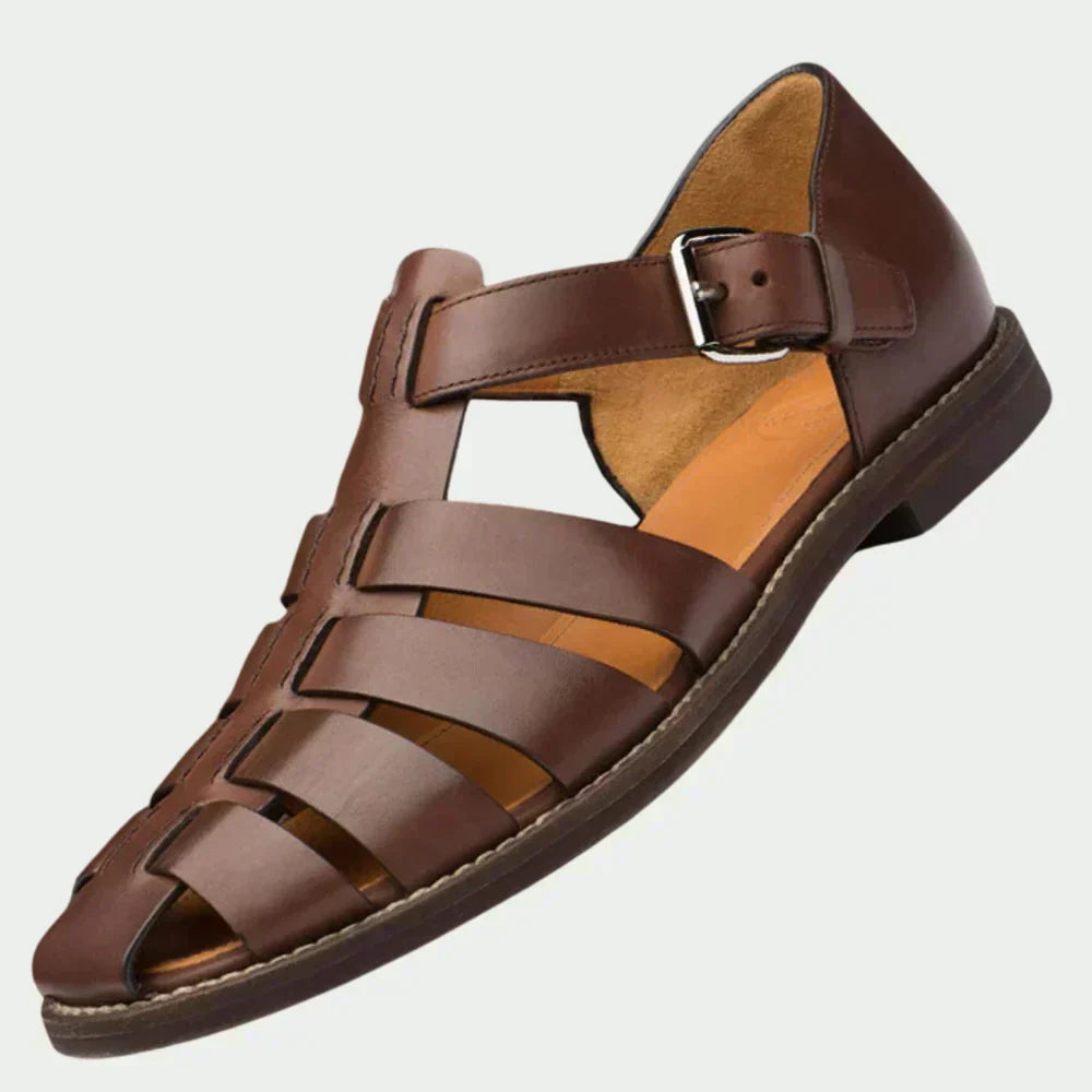 Gabino - Sandalias Elegantes de Cuero Genuino
