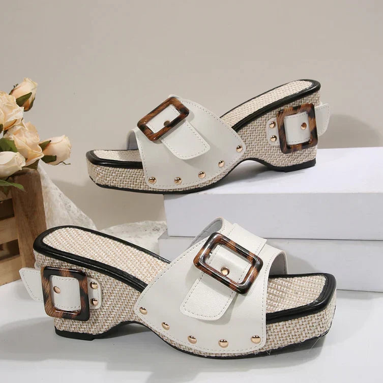 Shadey - Ergonomiske Platform Sandaler