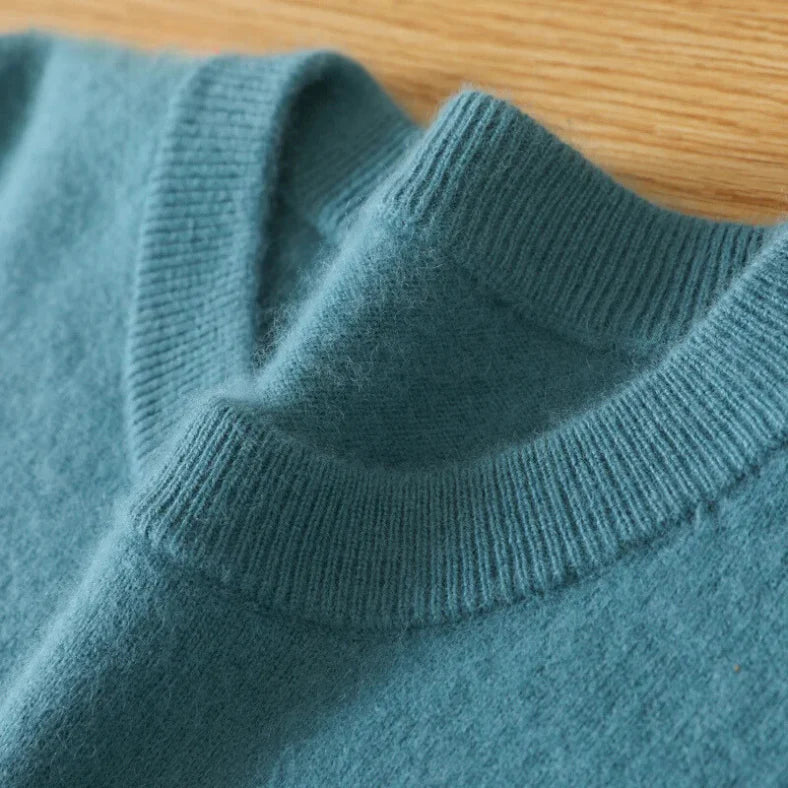 Albert - Pull Classique Col Rond en Cachemire