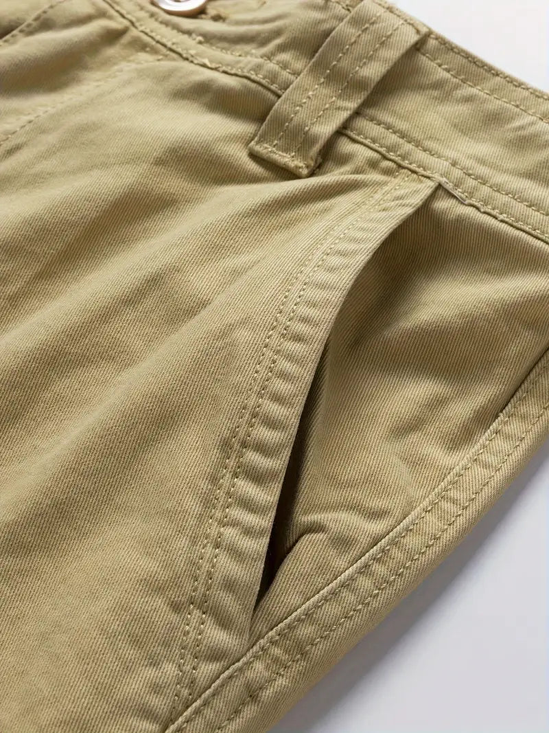 Marceau - Elegante Pocket Shorts med Bælte