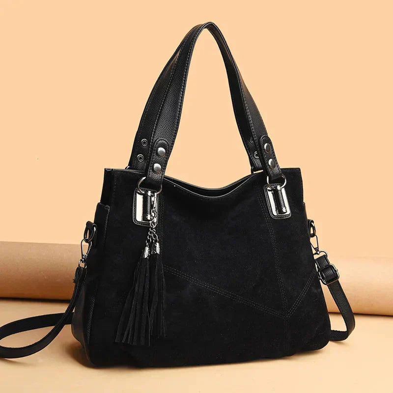 Djulia - Sac à Main en Daim Artisanal