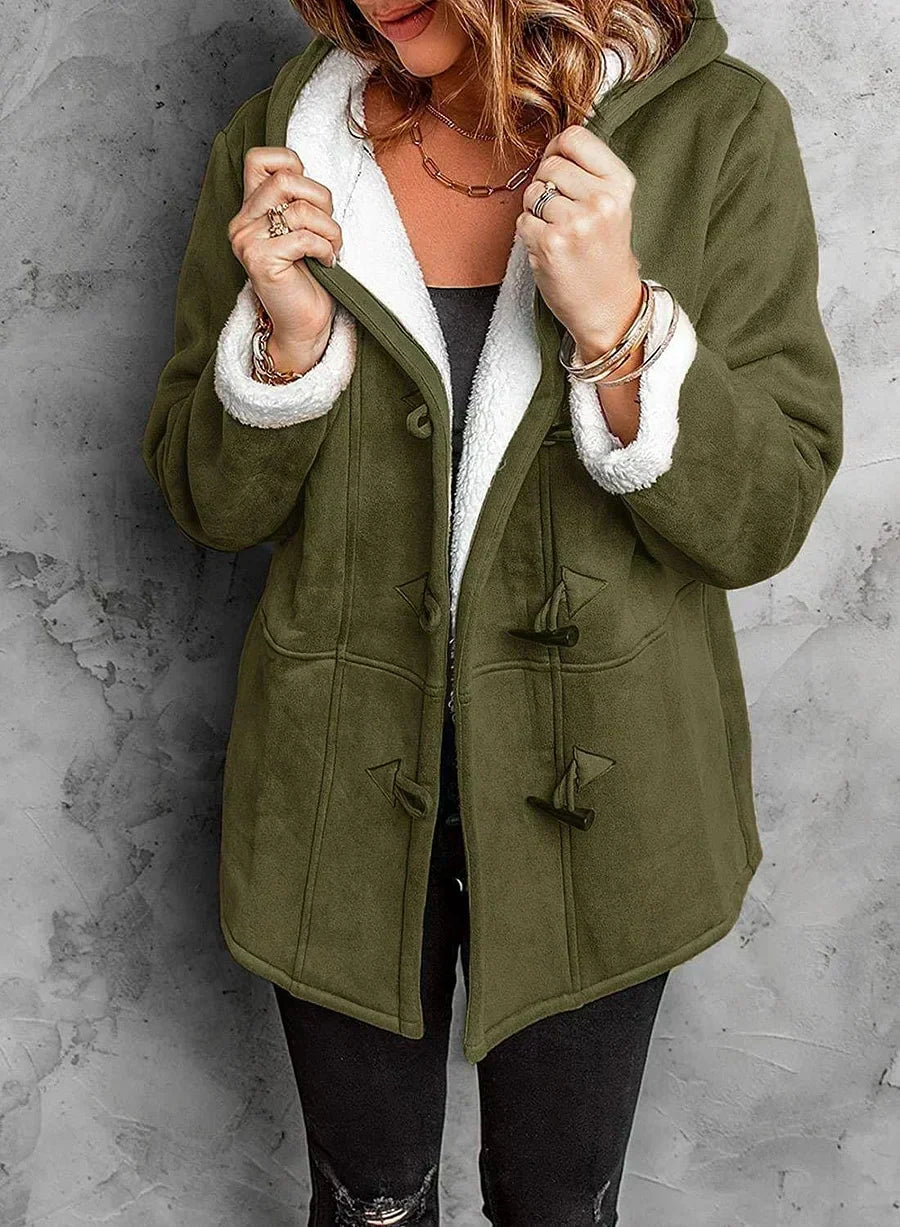 Lindora - Abrigo Vintage Ultrasuave de Otoño e Invierno