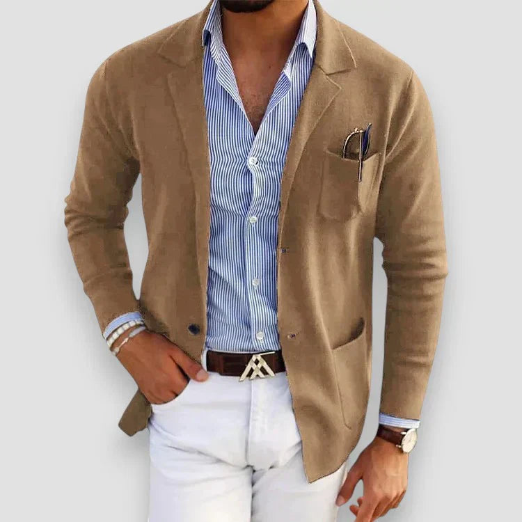 Gareth - Premium Natural Fiber Blazer