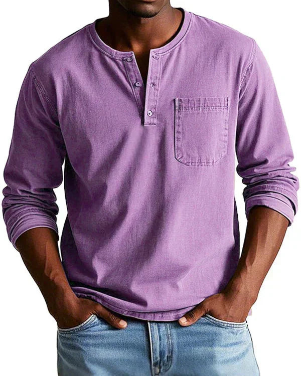 Sebastian - Pakke med 4 Premium Let Denim Retro Skjorter