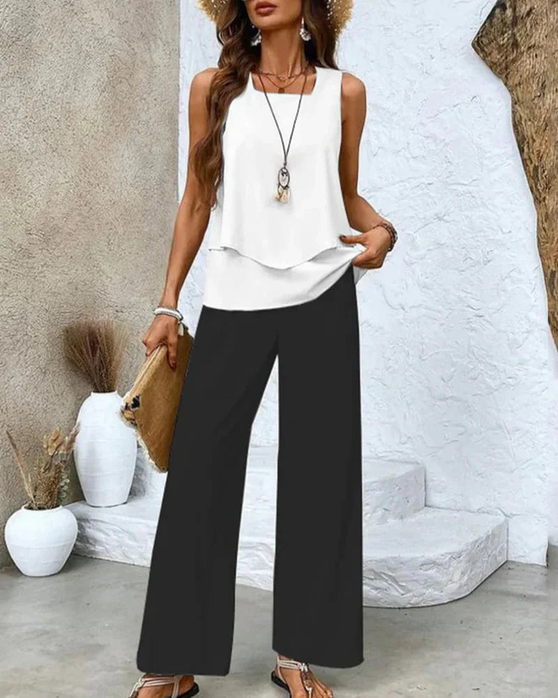 Elanor - Elegantná Prúdiaca Hodvábna 2ks Súprava