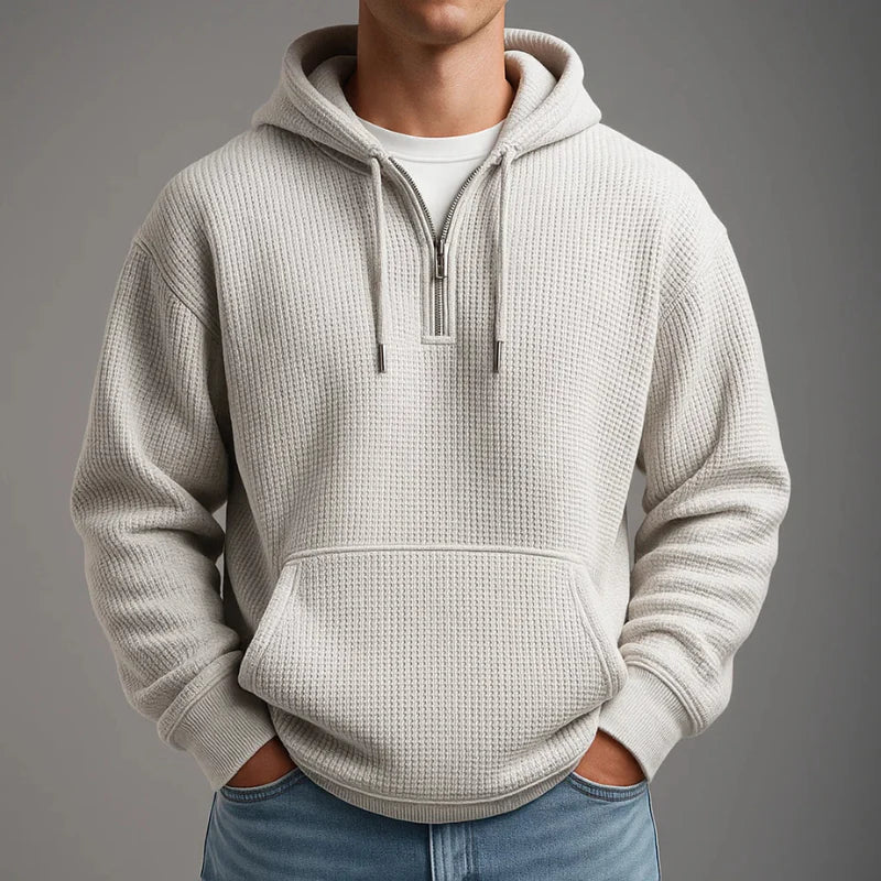 Mihran - Sweat à Capuche en Coton Gaufré