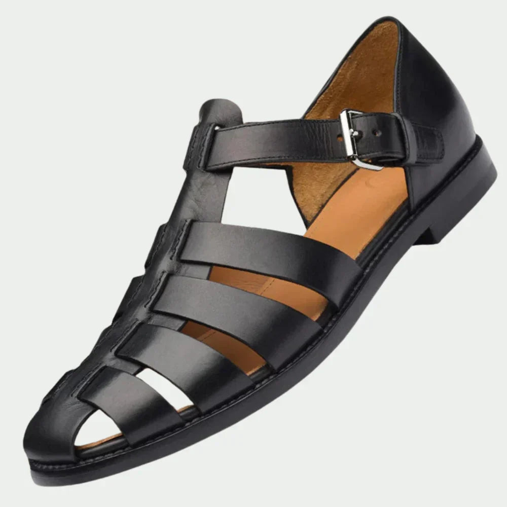 Gabino - Sandalias Elegantes de Cuero Genuino