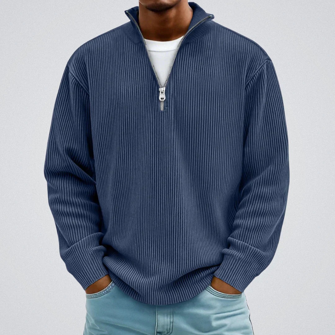 Gawain - Pull Col Camionneur Cotelé