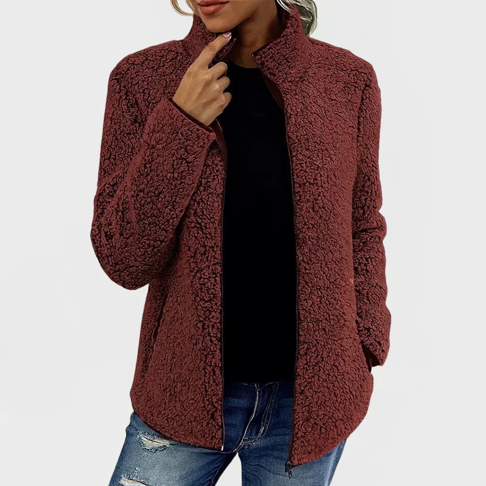 Nubia - Pohodlná Fleece Bunda Vysoké Kvality