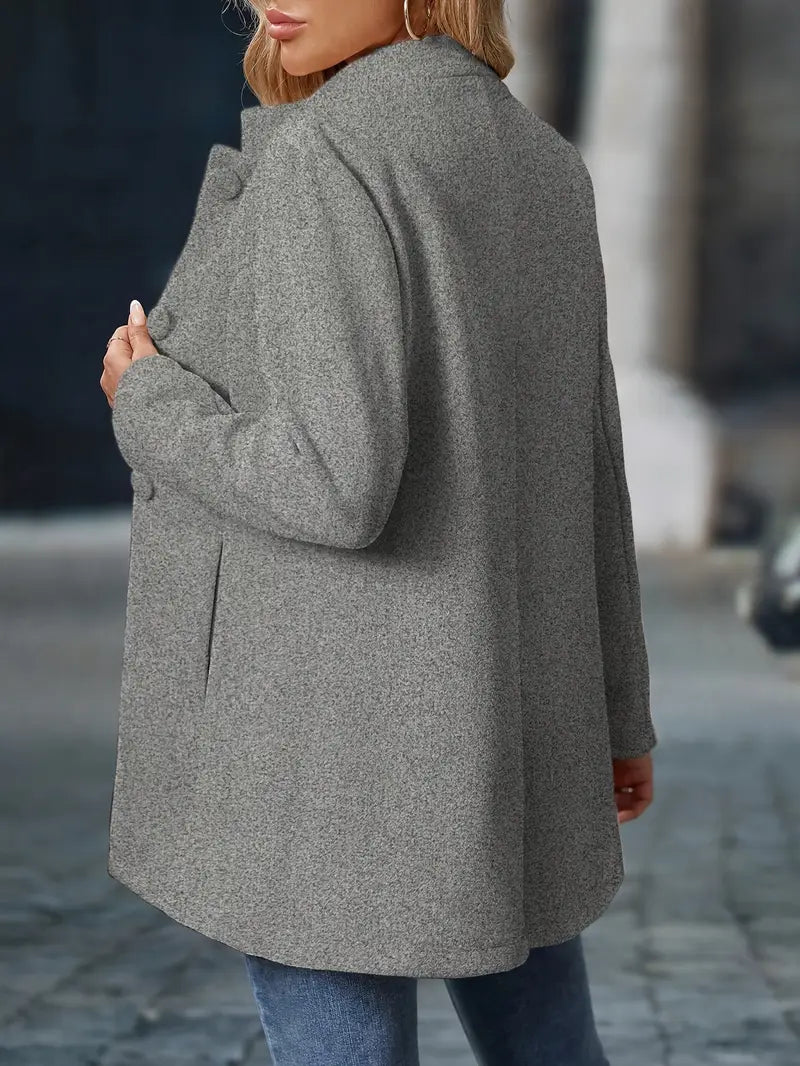 Priscilla - Elegant Blazer Style Long Jacket