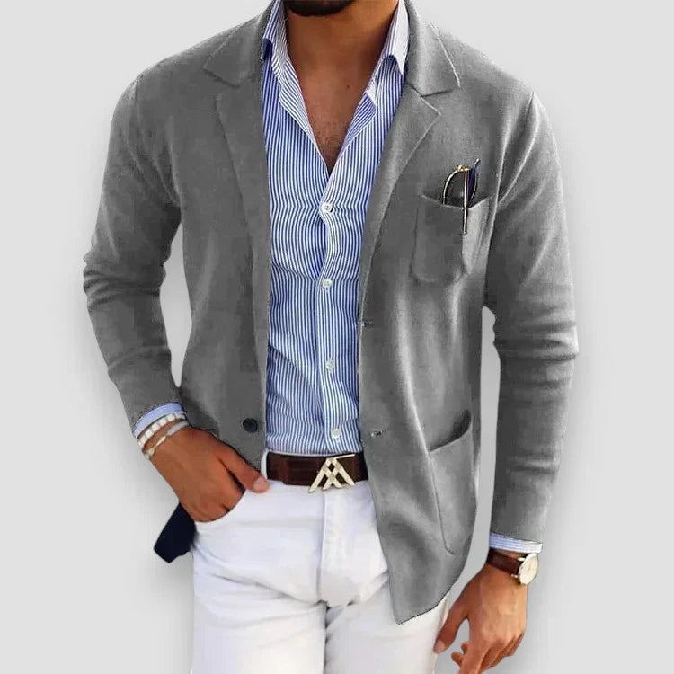Gareth - Premium Natural Fiber Blazer