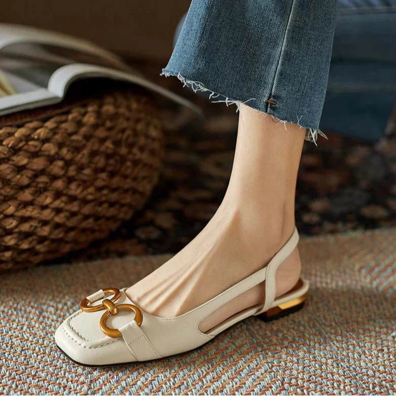 Brune - Luksuriøse Elegante Ortopædiske Sandaler