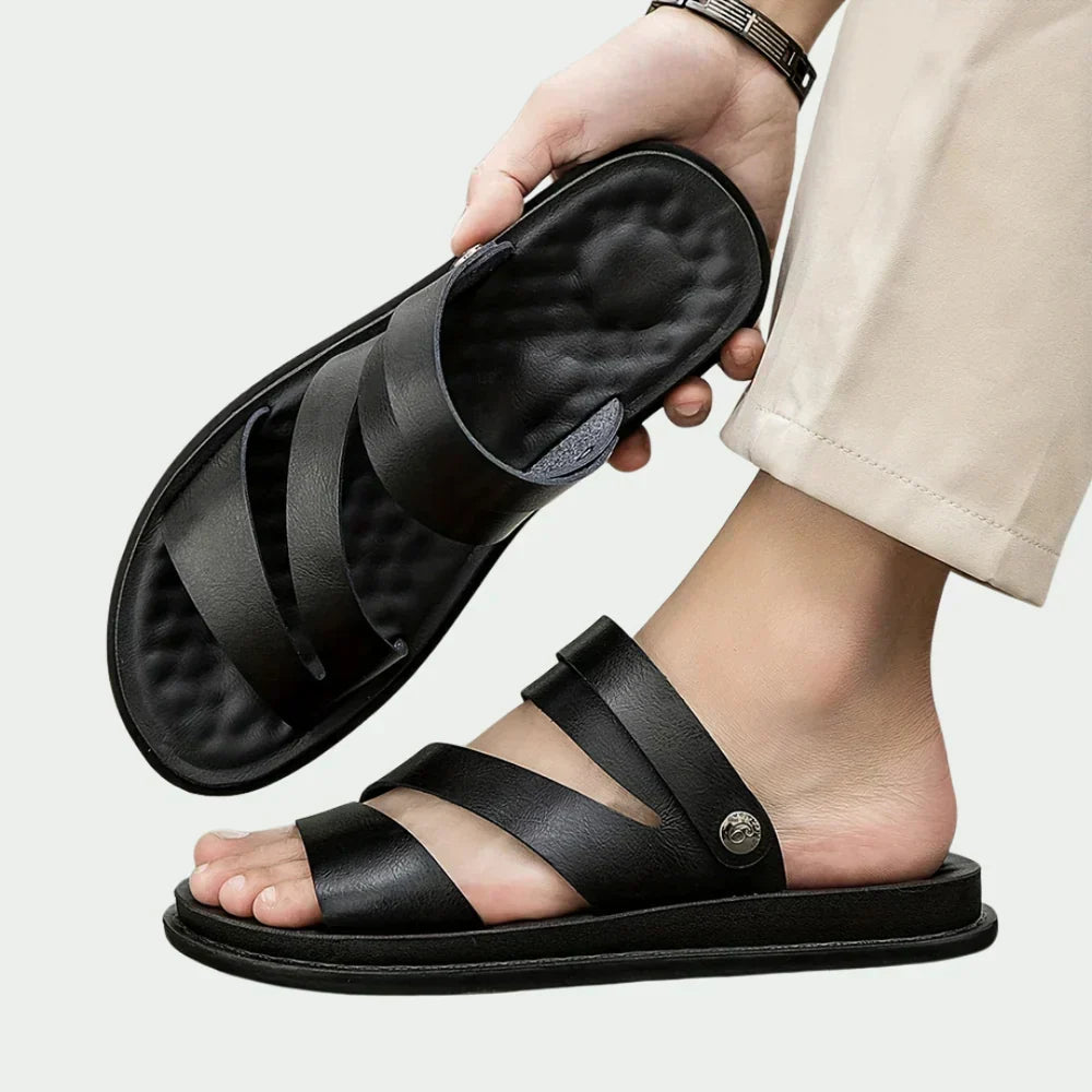 Darren - Elegante Casual Sandaler i Ægte Læder