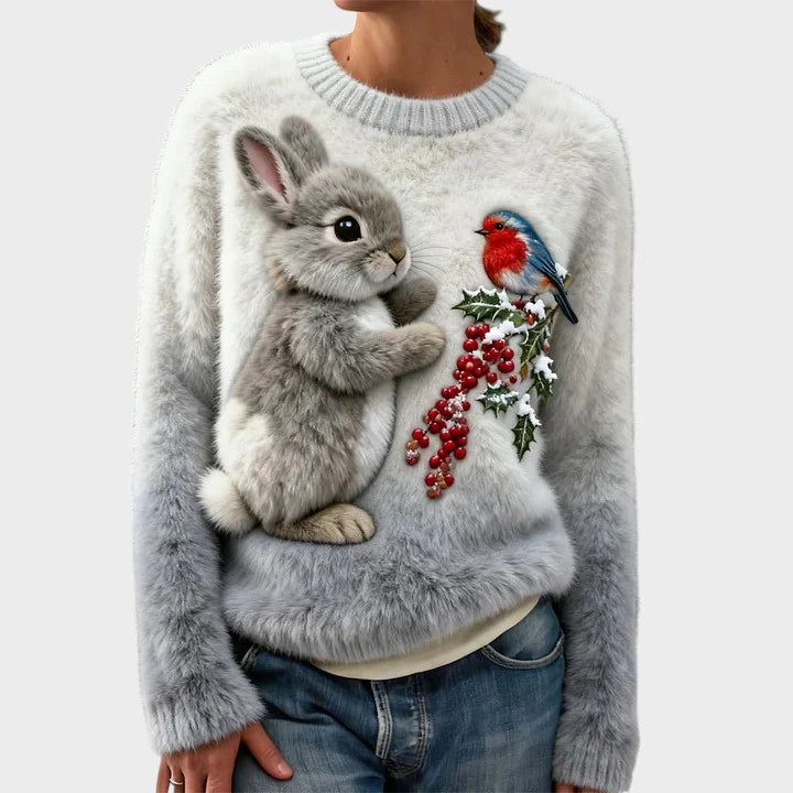 Apolline - Pull Hiver Enchanté Douceur Ultime