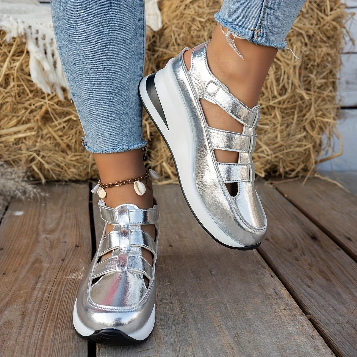 Doriane - Top Komfort Ortopædiske Platformsandaler