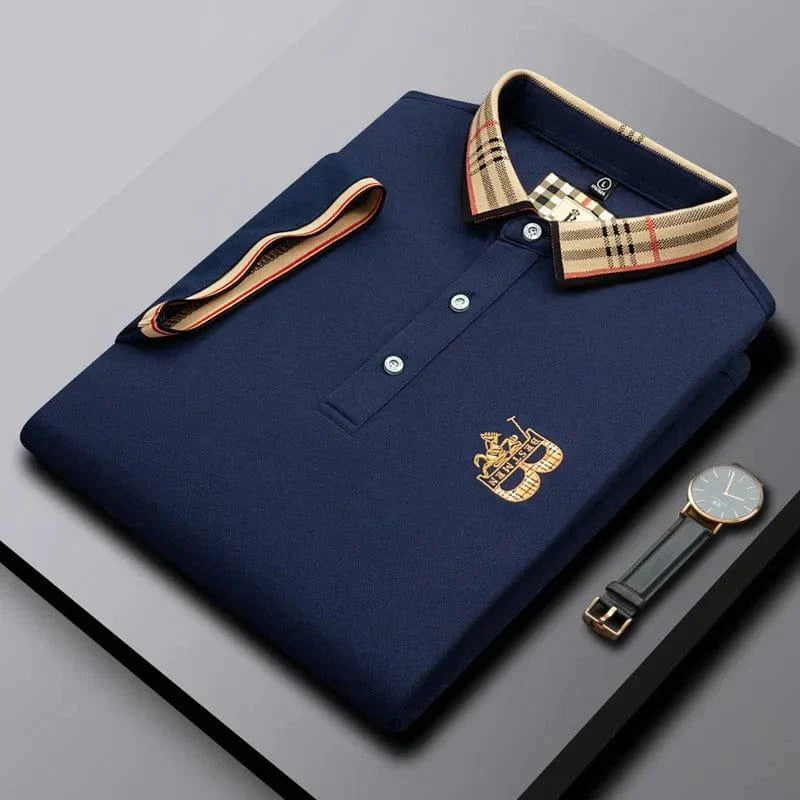 Balderic - Polo en Coton Biologique Détails Premium