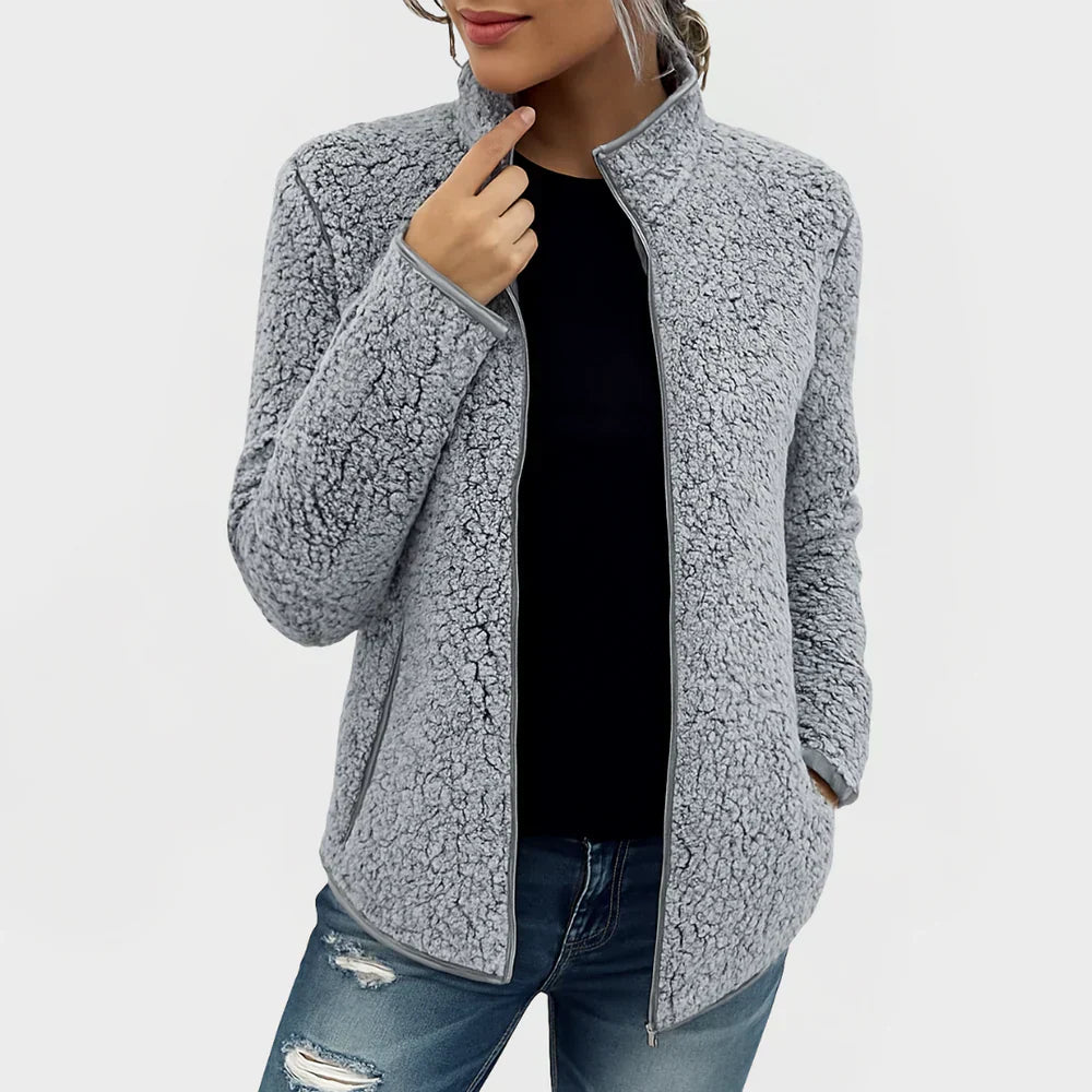 Nubia - Pohodlná Fleece Bunda Vysoké Kvality
