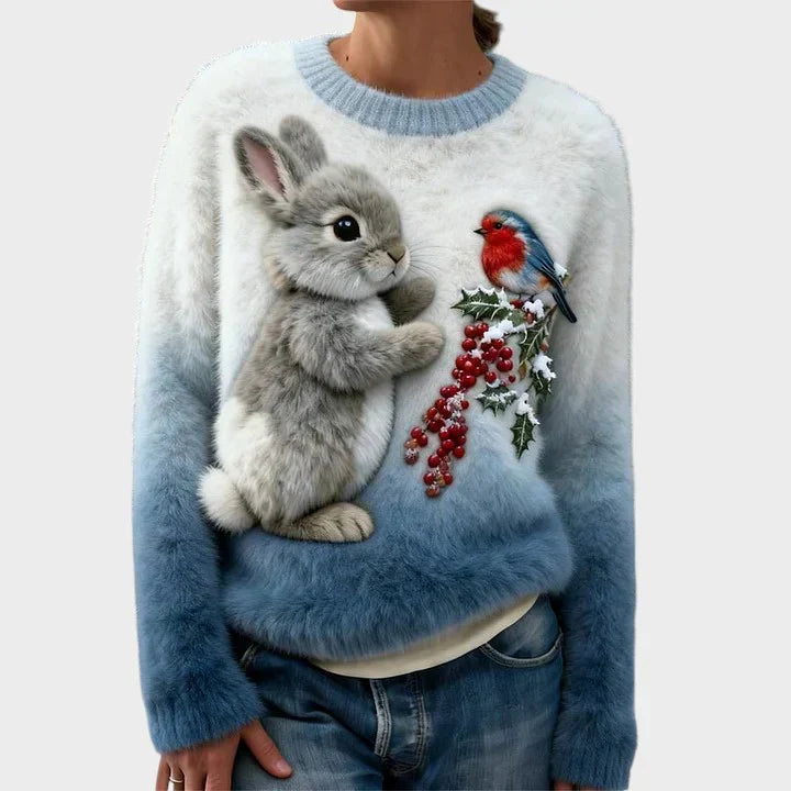 Apolline - Pull Hiver Enchanté Douceur Ultime