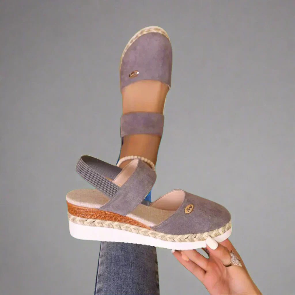 Dalina - Ortopædiske Espadriller med Platform