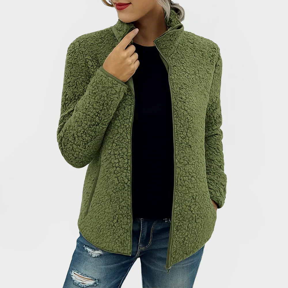 Nubia - Pohodlná Fleece Bunda Vysoké Kvality