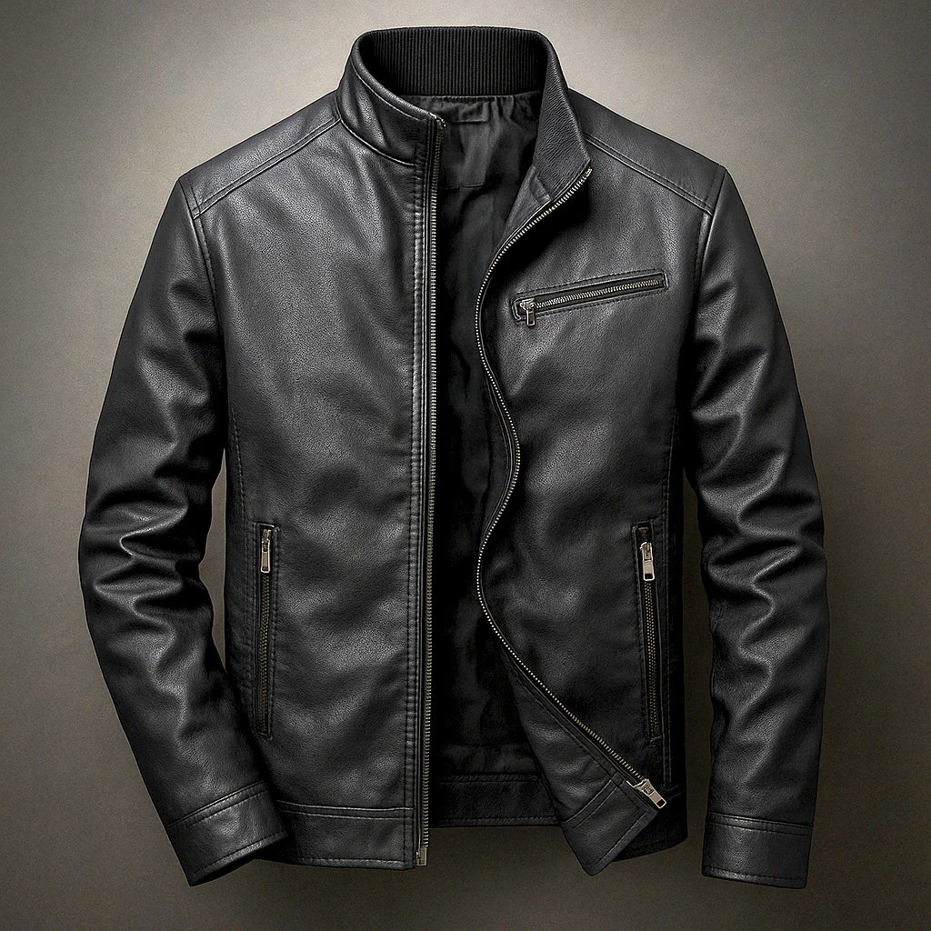 Mathieu - Chaqueta Premium de Piel Natural