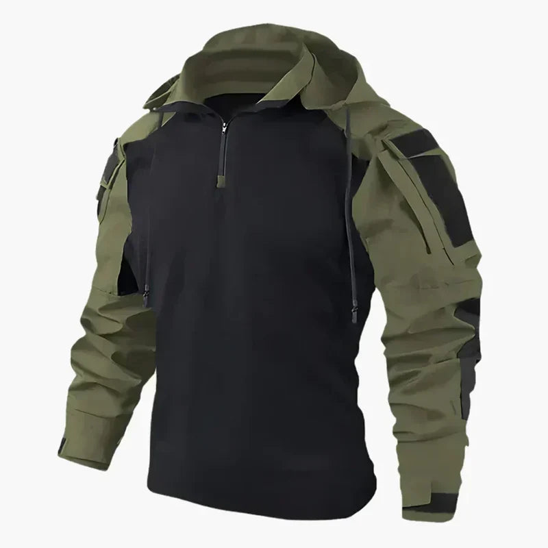 Zyad - Sudadera Impermeable Táctica Multifuncional